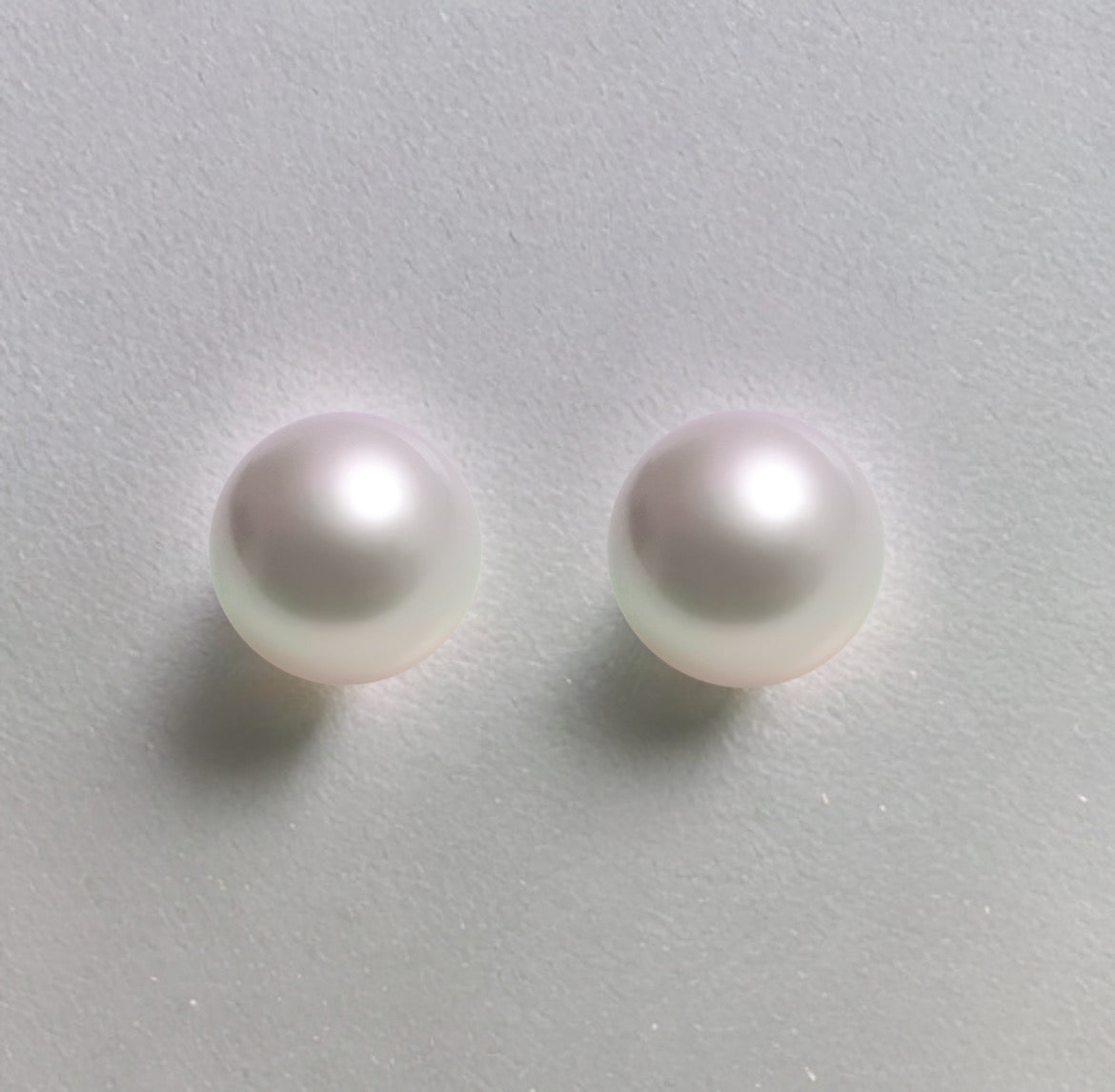 Orecchini perla clip 15mm