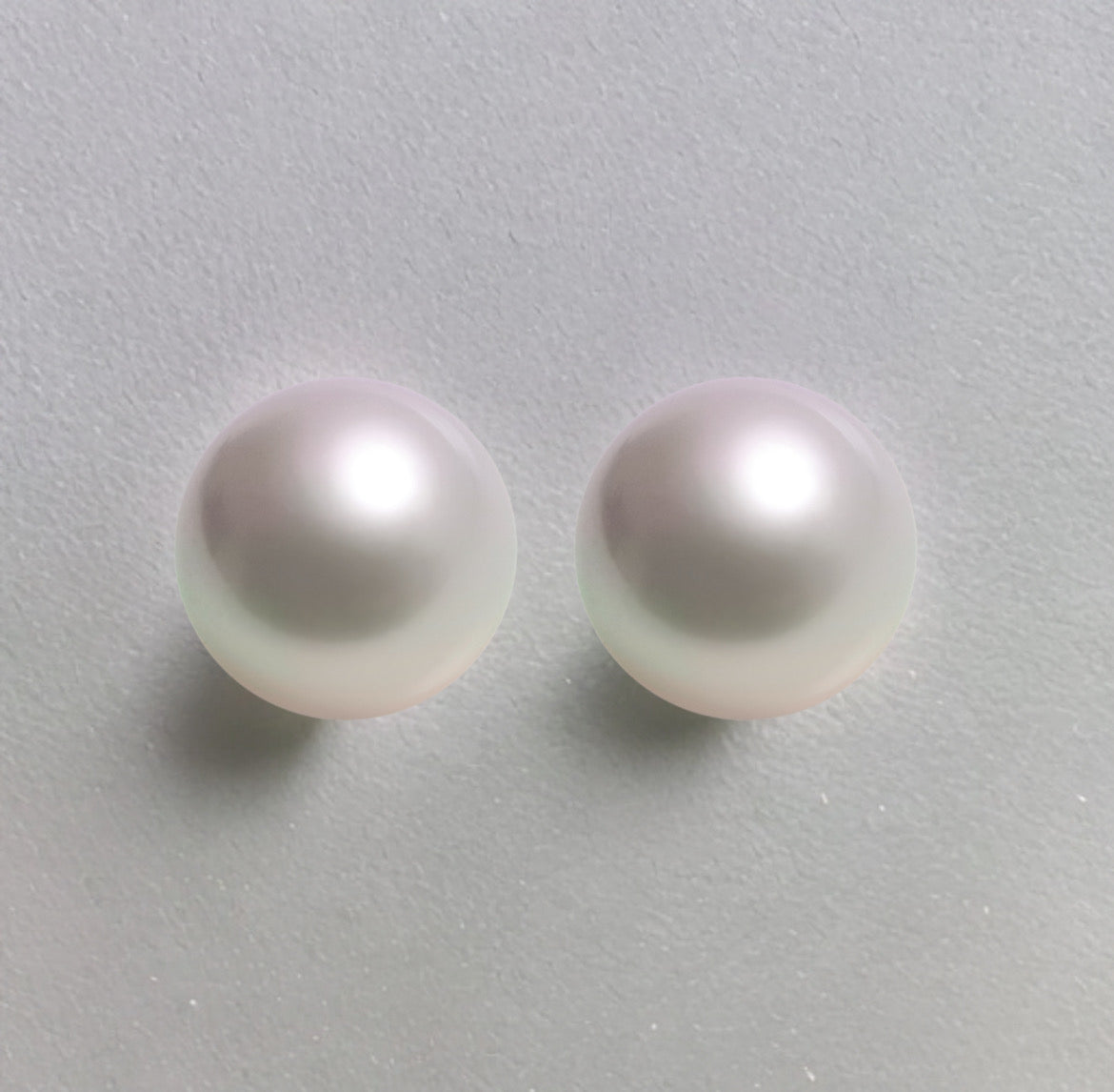 Orecchini perla clip 20mm
